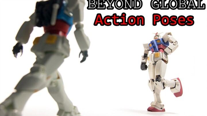 【B雷的玩具世界】《POSE集》HG RX-78-2 GUNDAM Beyond Global(超越全球Ver.)POSE集