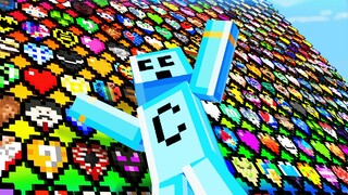 Minecraft with Too Many Custom Hearts