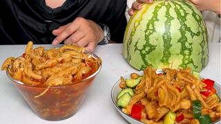 #酸辣无骨鸡爪 彬彬是不是高兴的太早了