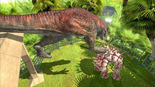 DON'T FALL ON THE LAVA GOLEM'S BACK - Animal Revolt Battle Simulator