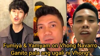 Yamyam Gucong at Fumiya may REAKSYON sa ugali ni Vhong Navarro, Ryan Bang KINILIG kay Ritz Azul?