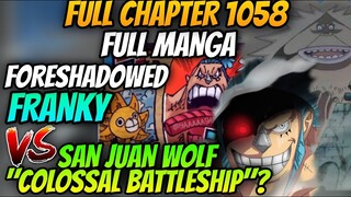GENERAL THOUSAND SUNNY FRANKY GO BATTLESHIP FORESHADOWING!? | ONEPIECE FULL CHAPTER 1058