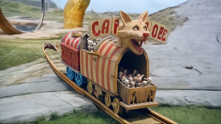 【梦核怪核】猫载耗子小火车