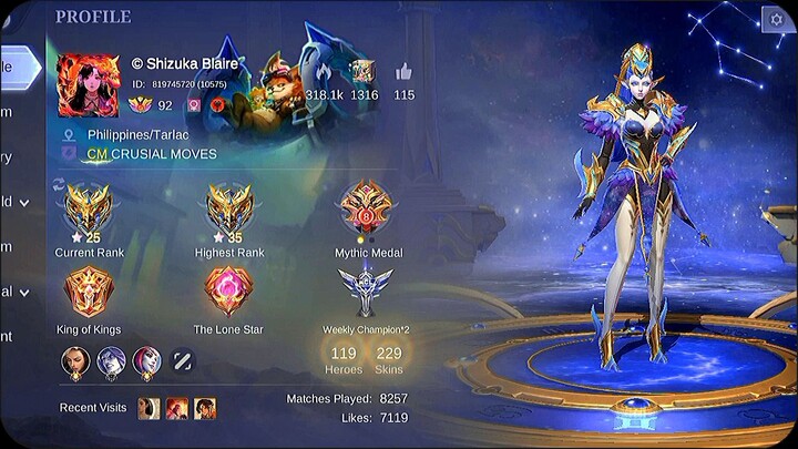 #flexing my ml account