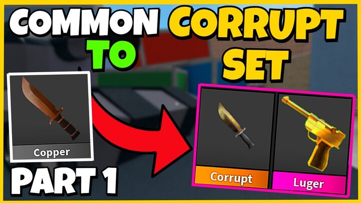 Common To CORRUPT Set #1 | MM2 Trading