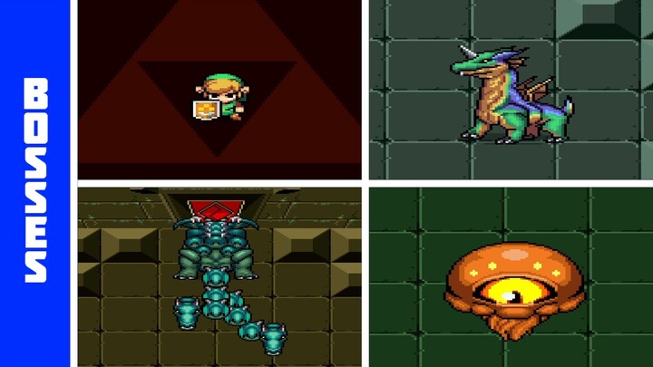 The Legend of Zelda (Remastered) (NES) - All Bosses