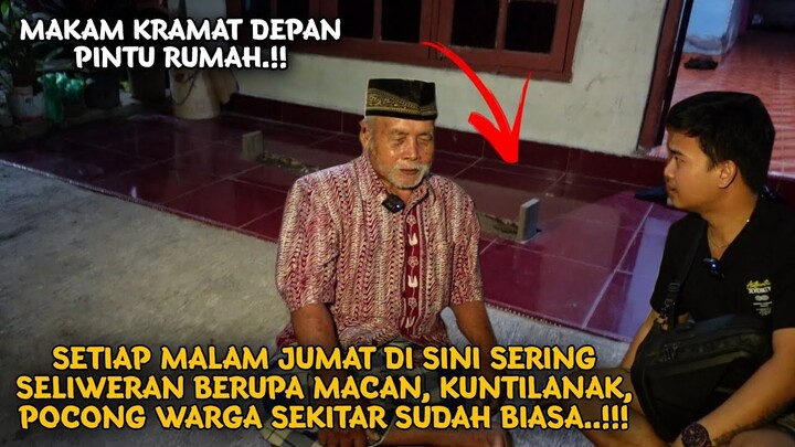GILA ❗PINTU RUMAH PAK DARYO MENYATU DENGAN KUBURAN KRAMAT