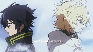 mika and yuu(owari no seraph)