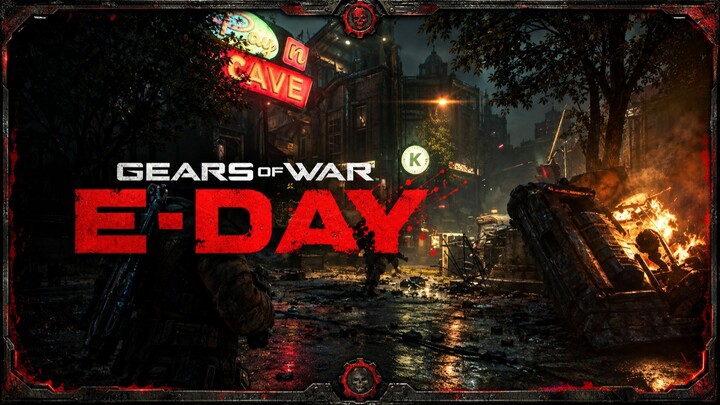 TAI KALISO APARECE NO MEIO DO CAOS! | Gears of War E-Day