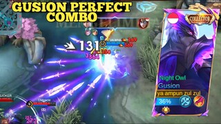 GUSION PERFECT COMBO, BEST HIGHLIGHT