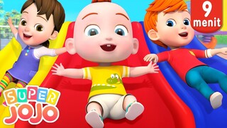 Bayi JoJo Bermain Perosotan Bersama Kakaknya | Cara Bermain Perosotan | Super JoJo Bahasa Indonesia