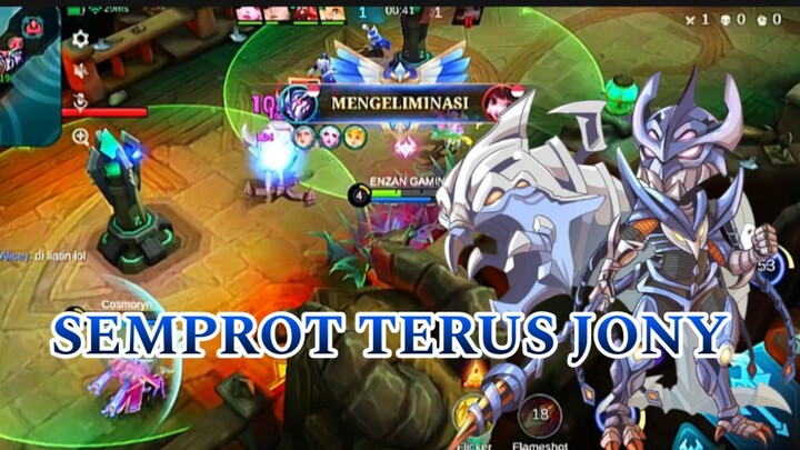 SEMPROT TERUS JONY