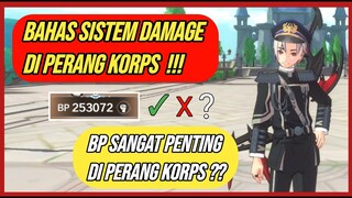 Bahas Sistem Damage Di Perang Korps - The Legend Of Neverland