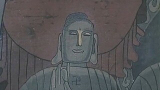 In the 1991 Chinese animation, the Buddha statue that was worshipped everyday suddenly spoke.