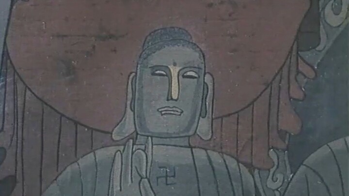 In the 1991 Chinese animation, the Buddha statue that was worshipped everyday suddenly spoke.