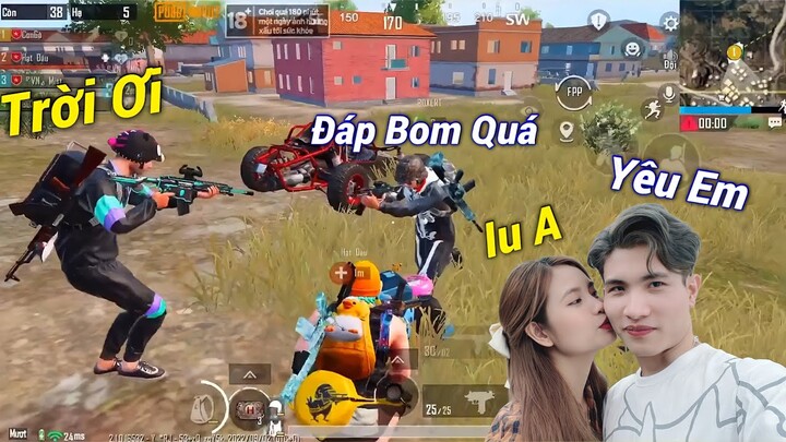 Mang ComCho Truyền Năng Lượng Tích Cực Mà Đồng Đội Đòi Đáp Bom 🙈 | PUBG Mobile