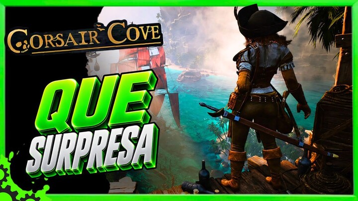 CORSAIR COVE: O JOGO DE PIRATAS QUE ME SURPREENDEU | Primeiras Impressões
