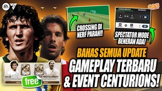 CROSSING DI NERF PARAH! BAHAS SEMUA UPDATE GAMEPLAY TERBARU & EVENT CENTURION! - FC Mobile #fcmobile