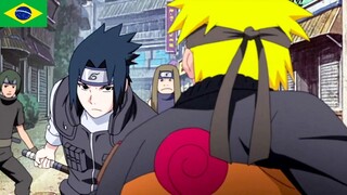 🇧🇷SASUKE se TORNA membro da força polícial - CRÔNICAS DE JIRAIYA Part.2