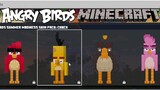 Minecraft Angry Birds Skin Pack | All Skins