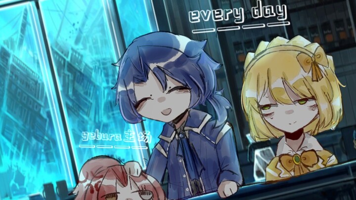 [Lobotomy Corporation/gebura] meme - every day