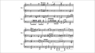 Eunjae Oh - Sonata for two pianos Op. 2 (audio + sheet music)
