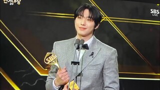 AHN HYO SEOP won the Top Excellence Actor Award - Seasonal TV series at the 2023 SBS Drama Awards