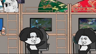 【แอนิเมชั่นประติมากรรมทราย】บุคคลที่สี่ในหอพัก