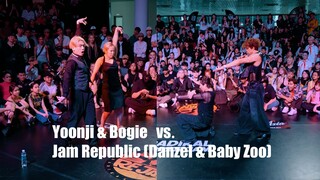 [Waacking2v2] มันส์สุดเหวี่ยง! Yoonji & Bogie ปะทะ Danzel & Baby Zoo | Final Stance x RF JAM 2025