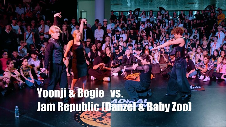 [Waacking2v2] Ayo mulai! Yoonji & Bogie vs. Danzel & Baby Zoo | Final Stance x RF JAM 2025