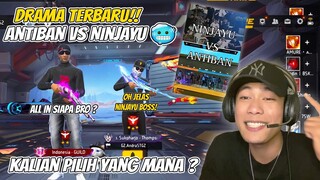 DRAMA TERBARU DI TIKTOK‼️ NINJAYU VS ANTIBAND🥶#dejetff #freefireindonesia