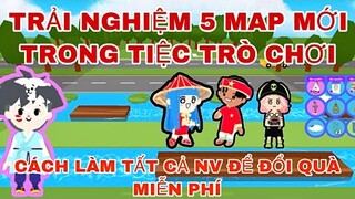 PLAY TOGETHER | TRẢI NGHIỆM 5 MAP MỚI - LOUIS FULL TOP 1 MAP MỚI