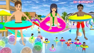 Yuta Mio Bawa Takeshi Ke Kolam Perosotan Gak Mandi 3 Hari l Sakura School Simulator @Ebi Gamespot