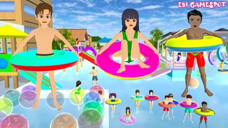 Yuta Mio Bawa Takeshi Ke Kolam Perosotan Gak Mandi 3 Hari l Sakura School Simulator @Ebi Gamespot