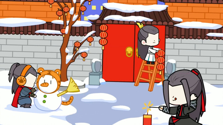 【Xiao Zhan】Happy New Year, guys!
