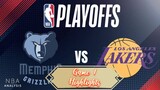 Lakers Vs Memphis Playoffs Game1 Highlights