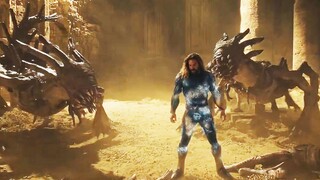 海王隐身新战衣！兄弟沙漠骑怪兽！DC《海王2》全新片段，奥姆遇水恢复战力！