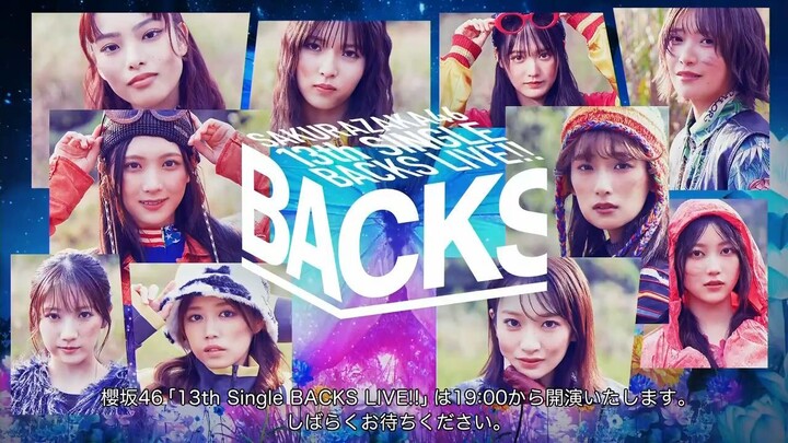 13th Single BACKS LIVE!!