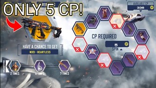 GET LEGENDARY MX9 - HEARTLESS for ONLY 5 CP! "12 GRID" - GARENA WEB EVENT COD MOBILE