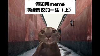 假如历史是猫meme之末代皇帝溥仪
