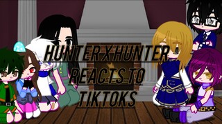 Hunter x Hunter reacts to tiktoks (my au)|| read description||