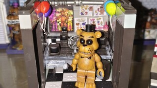 Mở hộp các khối xây dựng McFarlane fnaf mcfarlane văn phòng thế hệ 1