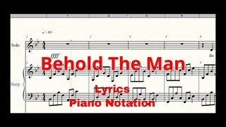 Behold the Man | Solo | Lyrics | Special Number | Rehearsal