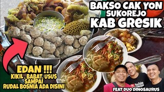 EDAN !!! KIKIL TERPEDO  RUDAL BOSNIA PUN ADA DI BAKSO CAK YON - auto cenut cenut feat duo dinosaurus