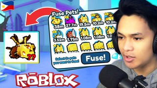 Pet Simulator X | ROBLOX | FUSE SA LAHAT NG PET KO!!