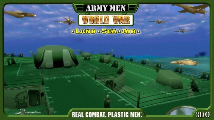 Army Men: World War: Land Sea Air - 15 - Battleship. Operation: Seawolf.