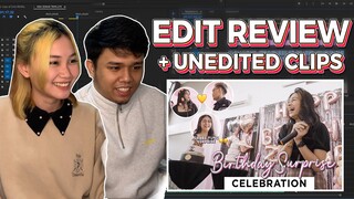 SURPRISE BIRTHDAY VLOG - ZEINAB HARAKE (EDITING REVIEW) | GABBY ANTONIO