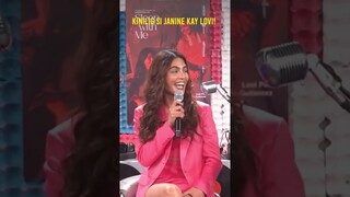 Kinilig si Janine kay Lovi!