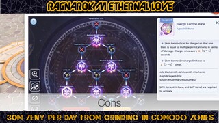 Ragnarok M How To Make 30m Zeny Per Day From Grinding in Comodo Zones #1