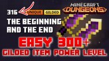 Easy 300+ Gilded Item Power Level From The Tower Rewards, Minecraft Dungeons
